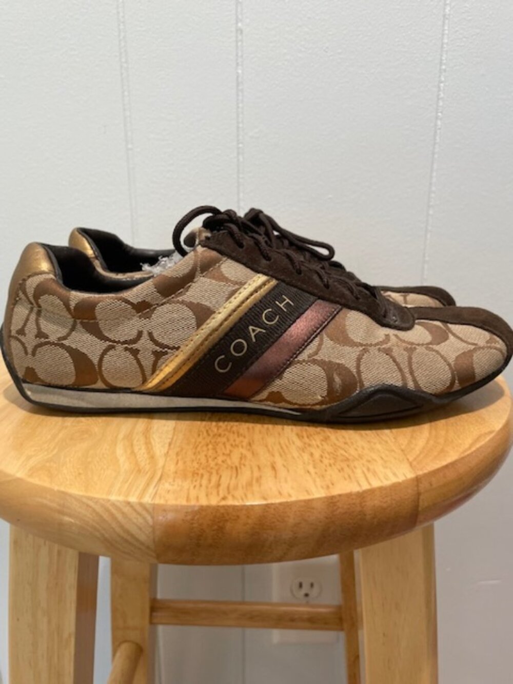 Coach Jayme Low-Top Sneakers - Size 8